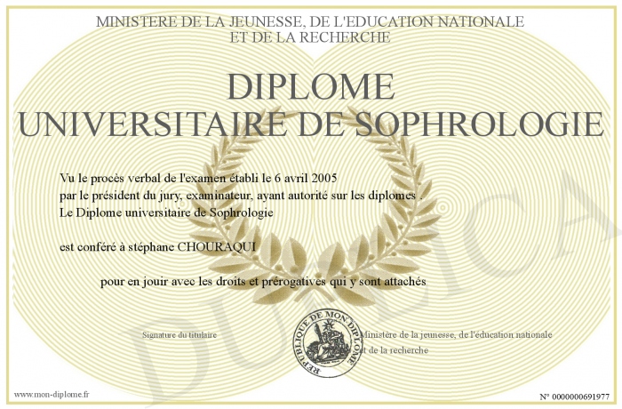 diplome universitaire sophrologie